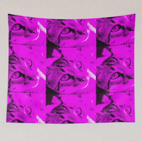 Item preview,  pink autistic cat 4 designed and sold by madelynhatter.
