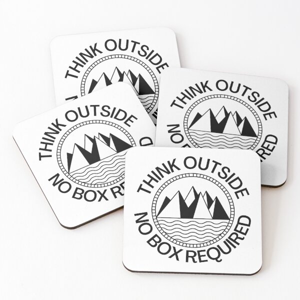 Item preview, Think Outside No Box Required designed and sold by SweetAndSpice.