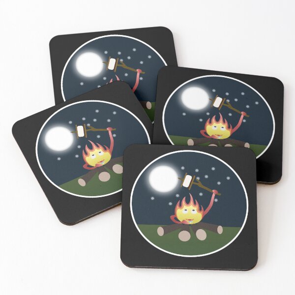 Item preview, Camping Cartoon Flame designed and sold by TCompton4.