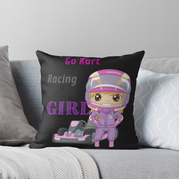 Artikelvorschau, Go-Kart-Rennen Mädchen. Nur ein Mädchen, das Kart Racing liebt! entworfen und verkauft von Artloverperson1.