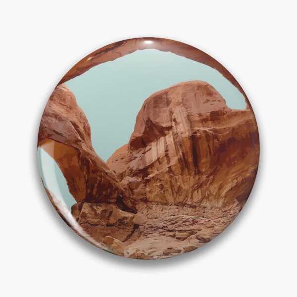 Item preview, Arches National Park, Utah Travel Illustration designed and sold by Alo.