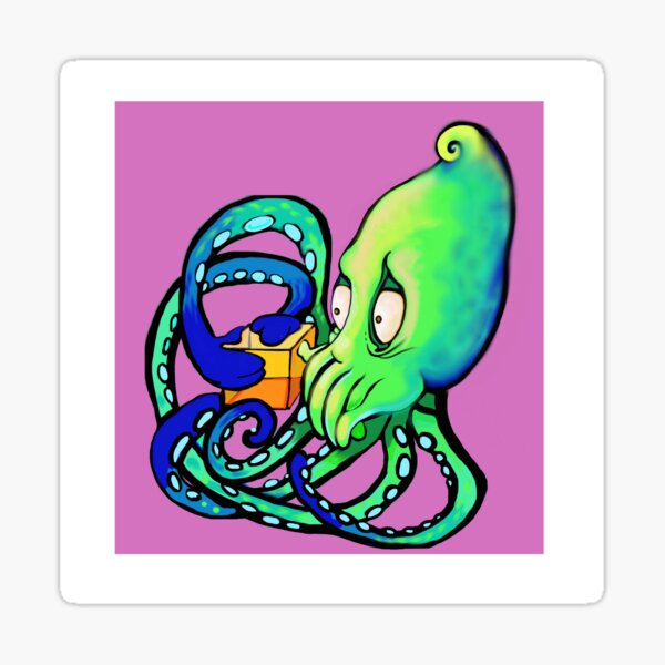 Kube Kuddle Sticker