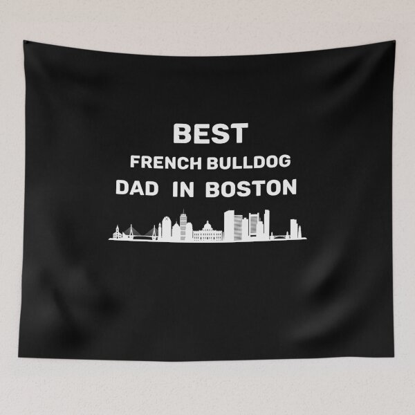 Item preview, Papá Bulldog Francés - Boston - Mejor papá - Skyline designed and sold by Beyond Words.