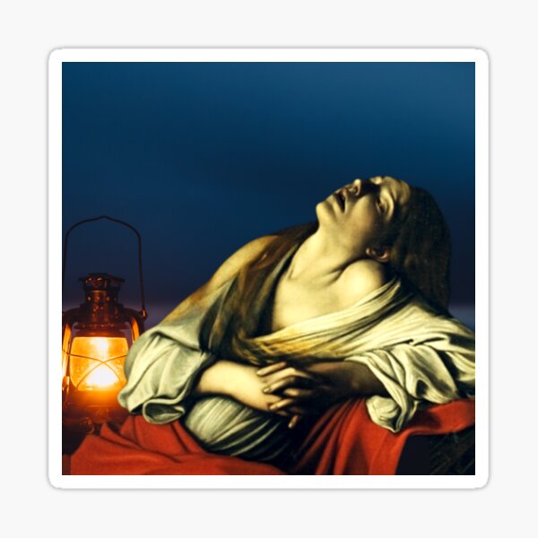 Mary Magdalene in Ecstasy Sticker