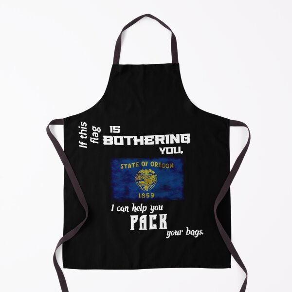 Item preview, Oregon Flag - pack your bags designed and sold by 2Girls1Shirt.