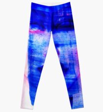 blue woman Leggings