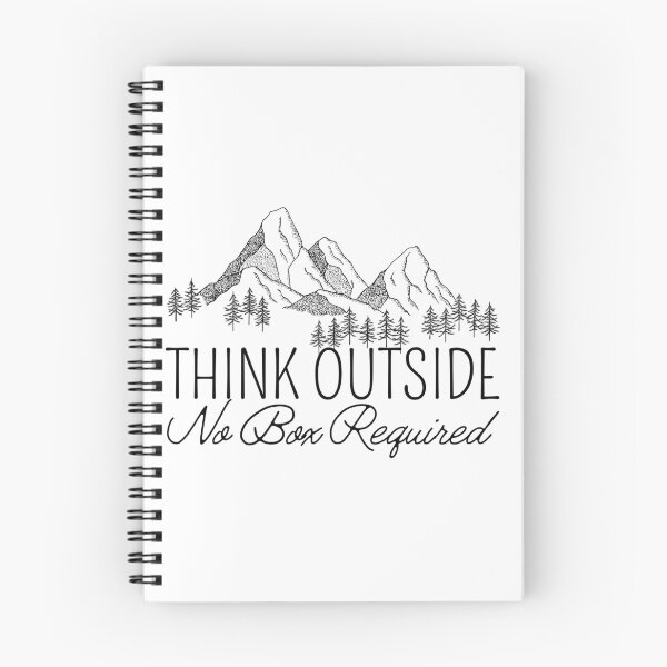 Item preview, Think Outside No Box Required designed and sold by SweetAndSpice.