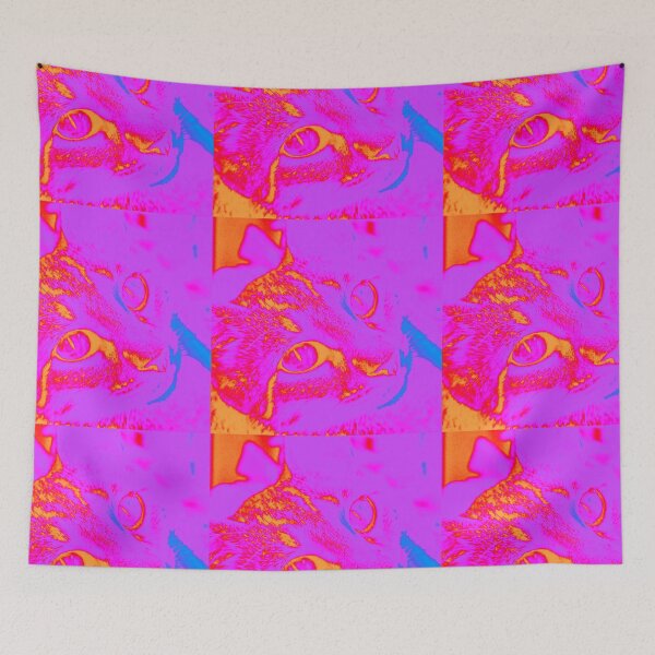 Item preview, pink autistic cat 8 designed and sold by madelynhatter.
