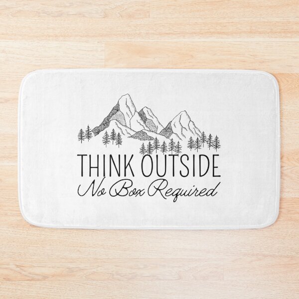 Item preview, Think Outside No Box Required designed and sold by SweetAndSpice.