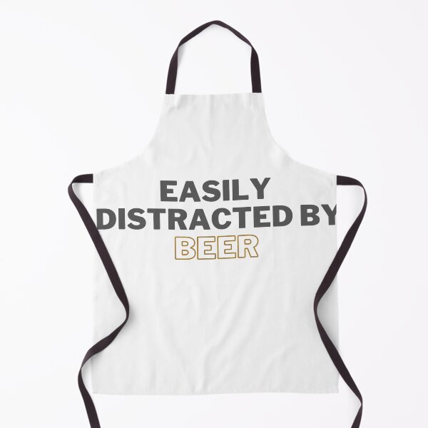 Item preview, Easily Distracted by Beer designed and sold by Cubezz.