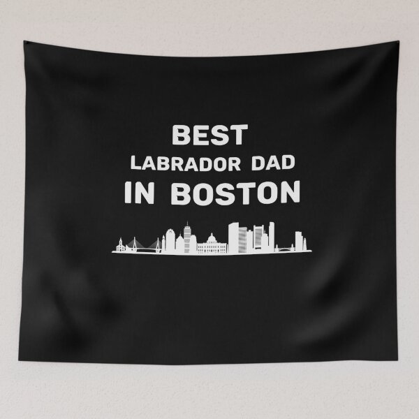 Item preview, Labrador Dad - Boston - Best Dad - Skyline designed and sold by Beyond Words.