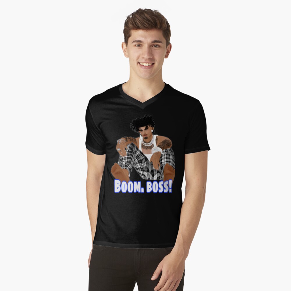 Item preview, V-Neck T-Shirt designed and sold by Semapemodiba.