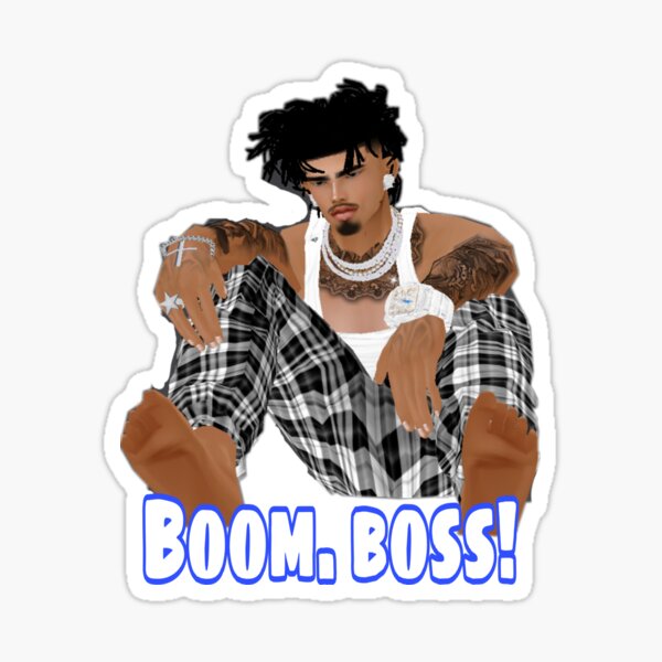 Boom boss new design unleashed Sticker