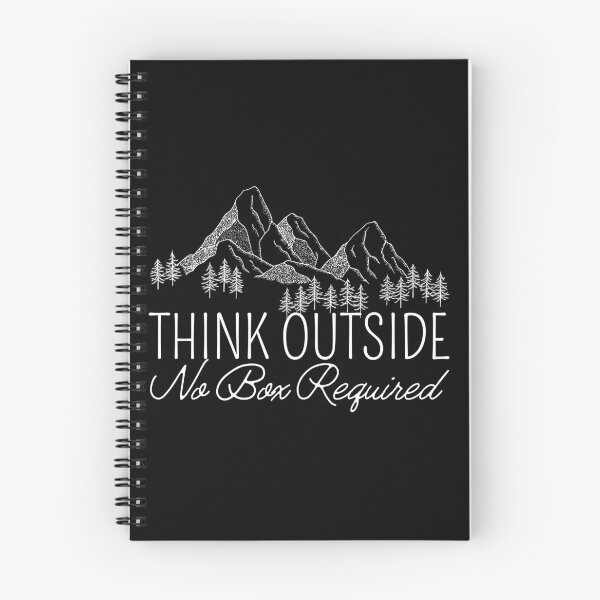 Item preview, Think Outside No Box Required designed and sold by SweetAndSpice.