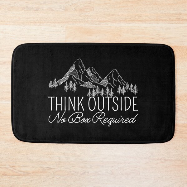 Item preview, Think Outside No Box Required designed and sold by SweetAndSpice.