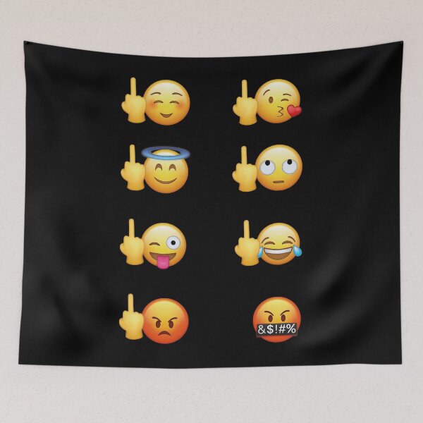 Artikelvorschau, Fick dich Emoji-Paket entworfen und verkauft von MerlinTea.