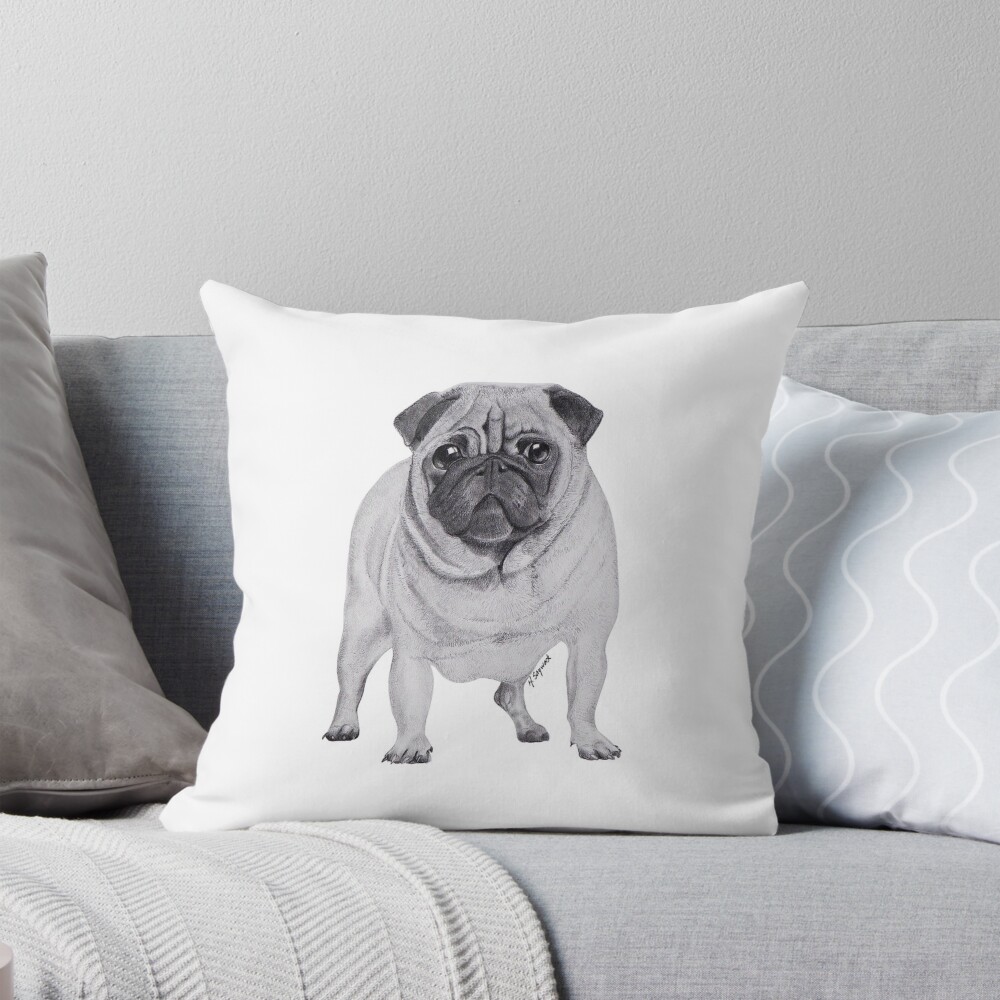 Item preview, Throw Pillow designed and sold by MonishaBlog.