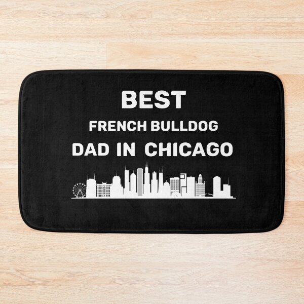 Item preview, Papá Bulldog Francés - Chicago - Mejor papá - Skyline designed and sold by Beyond Words.