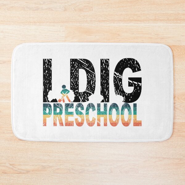 Item preview, I Dig Preschool, I Dig Preschool T-Shirt, I Dig Preschool Sticker designed and sold by DukeSTaurus.
