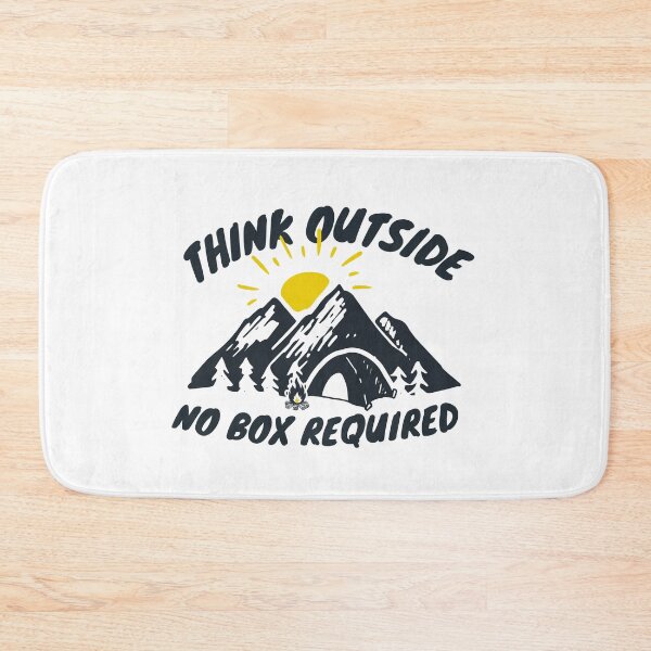 Item preview, Think Outside No Box Required designed and sold by SweetAndSpice.