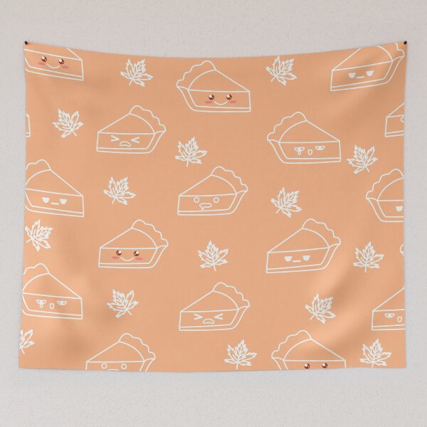 Item preview, Cute Pink Kawaii Pumpkin Pie Design - Japanese Style designed and sold by SnazzyStyles.