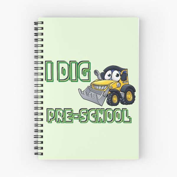 Item preview, I Dig Preschool designed and sold by Bossmommy84.