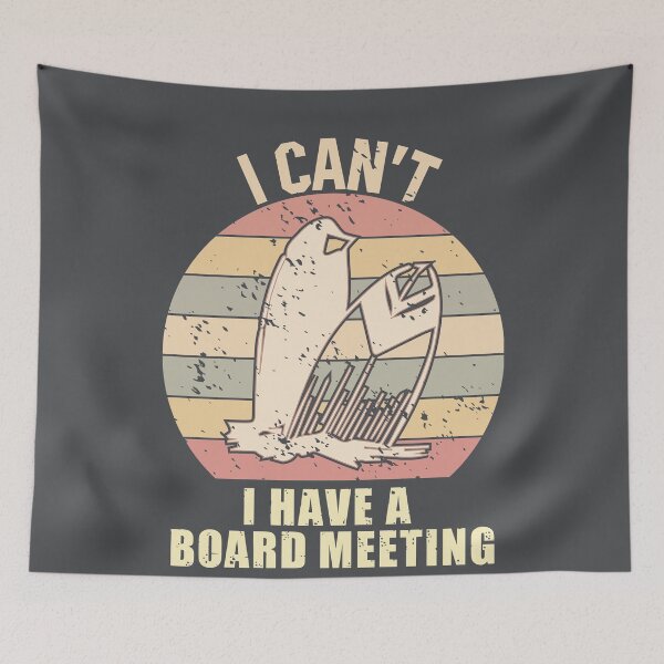 Item preview, I Cant I Have a Board Meeting - Funny Board Meeting for Surfers - Surf Summer 2021 - Lazy Surfer designed and sold by MinimalSketches.