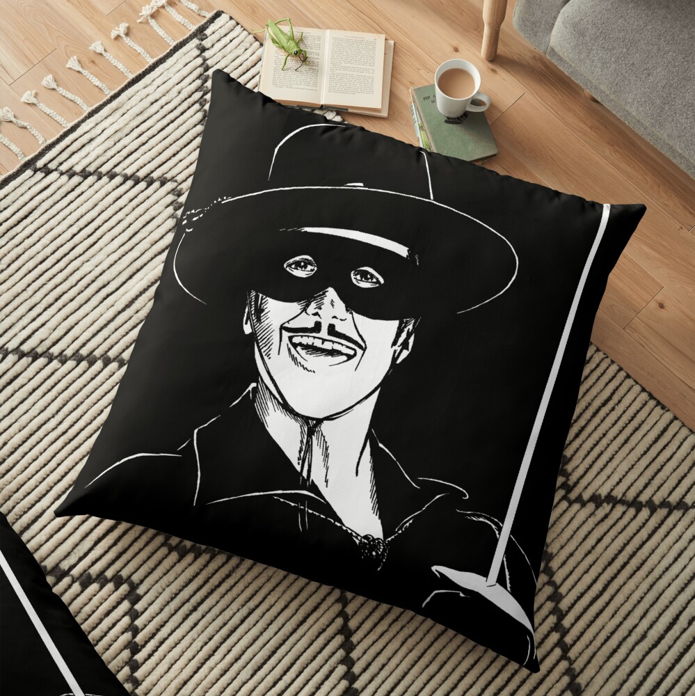 Zorro - George Floor Pillow