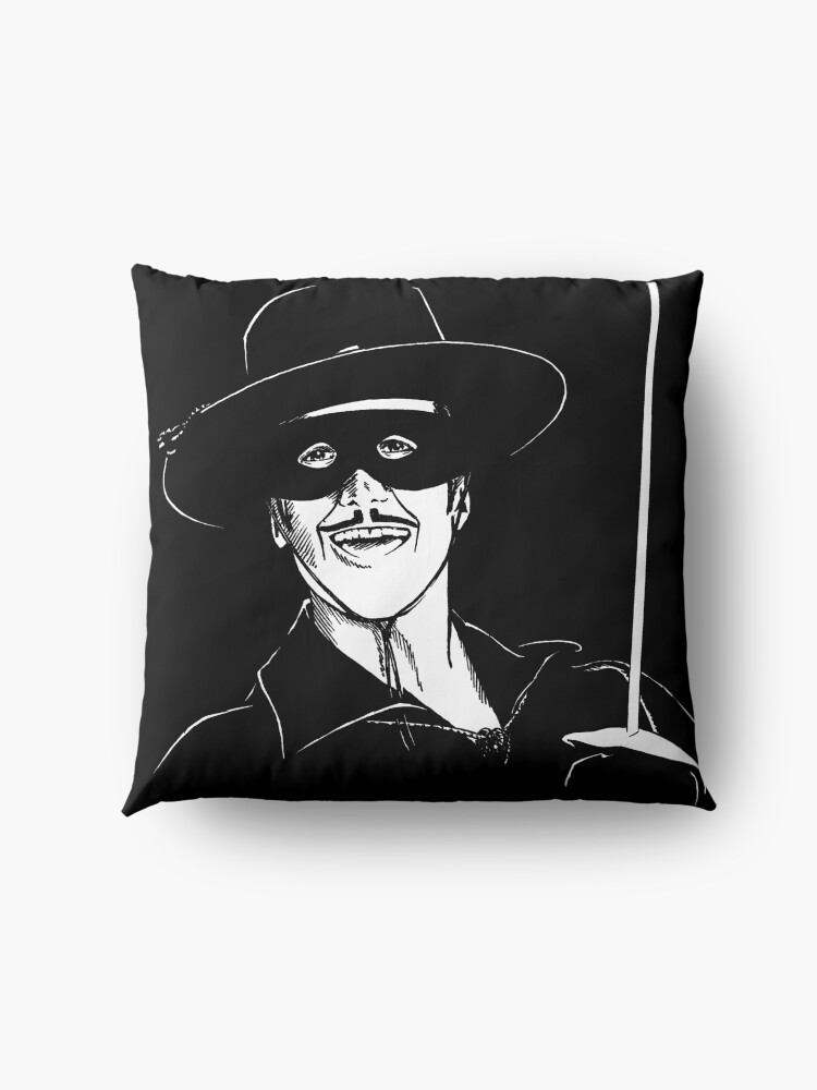 Alternate view of Zorro - George Floor Pillow