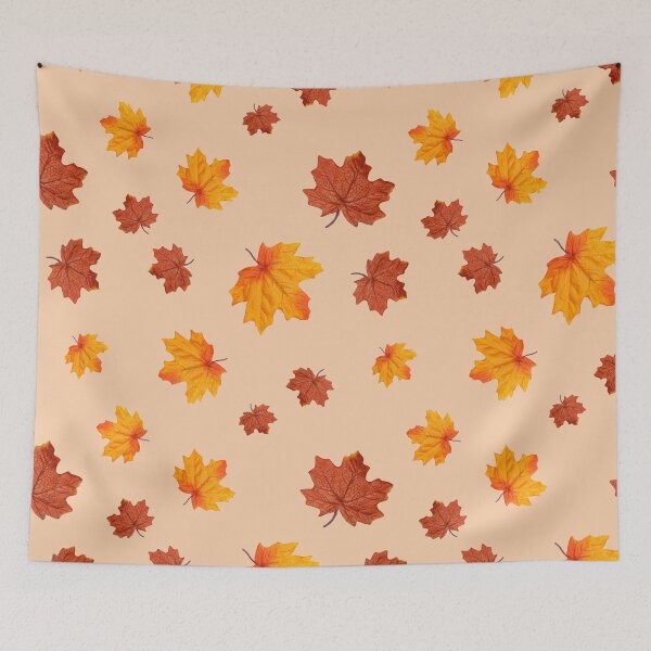 Item preview,  Autumn Leaves Detail Pattern designed and sold by RomeoSketches.