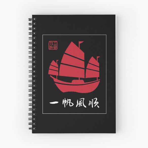 Item preview, Smooth Sailing - Chinese Calligraphy Art (Red) designed and sold by STUDIO-72.