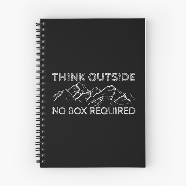Item preview, Think Outside No Box Required designed and sold by SweetAndSpice.