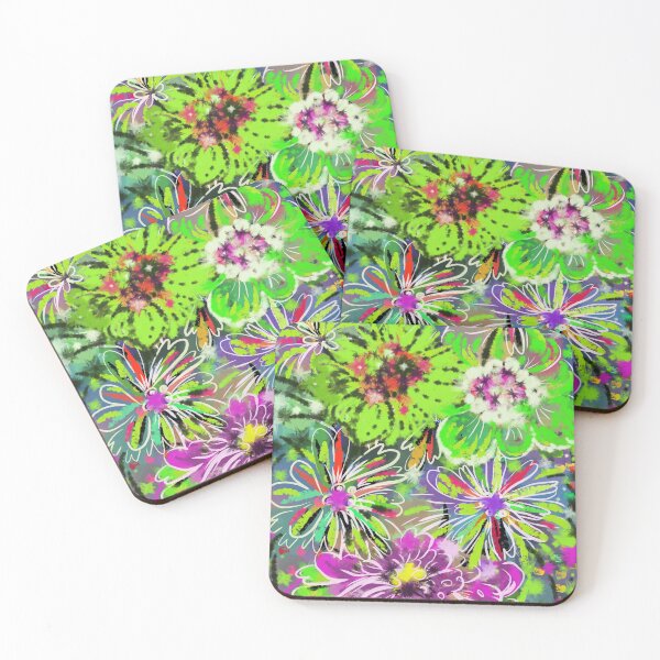 Item preview, Tropic Flowers designed and sold by Pomegarment.
