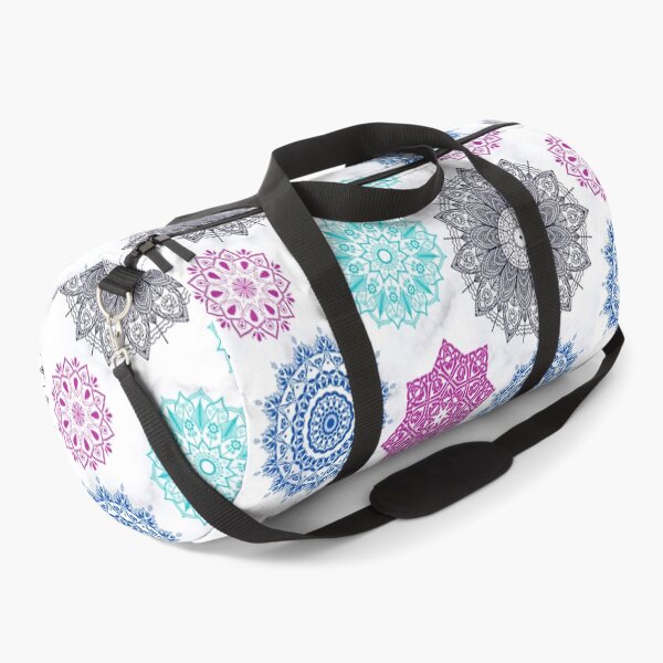 henna pattern - mandala Duffle Bag