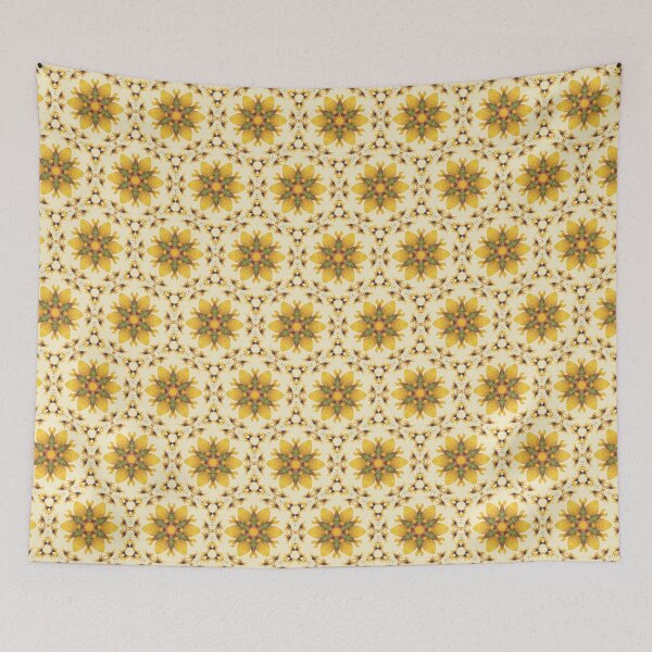 Item preview, Geometric Pattern Based on Gloriosa Daisy Pattern designed and sold by cozycaroline.