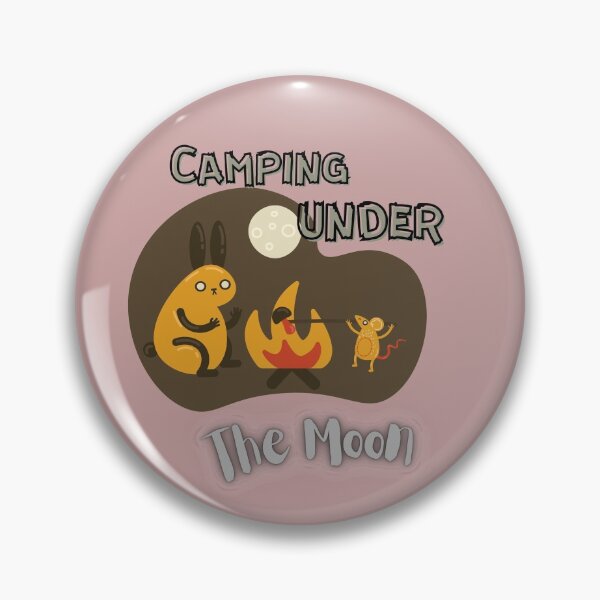 Item preview, camping under the moon designed and sold by TheOrbDesigns.