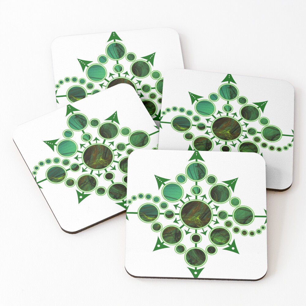 Item preview, Coasters (Set of 4) designed and sold by ehusami.
