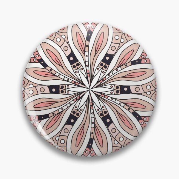 Item preview, Mandala de plumas de doodle dulce designed and sold by lenoleum.