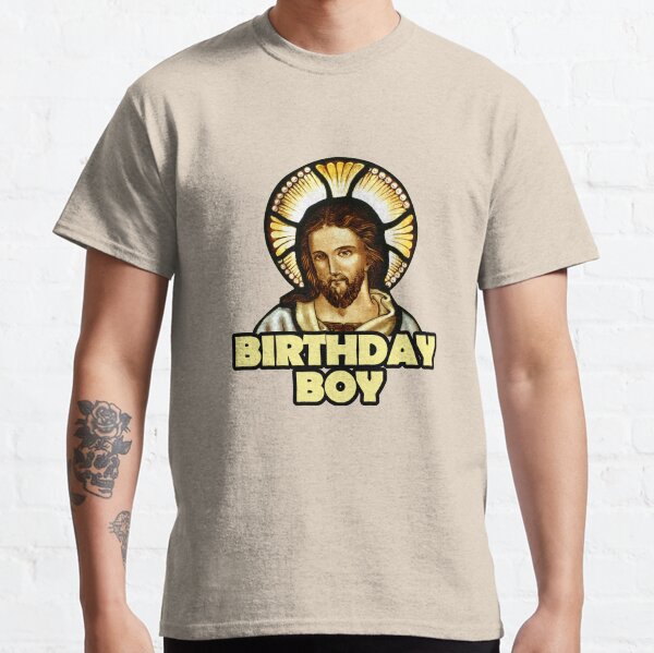Señores t-shirt Birthday Boy jesús navidad ateo