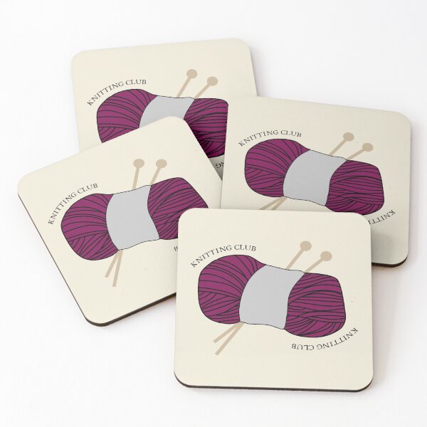 Item preview, knitting club logo designed and sold by eleanor27.