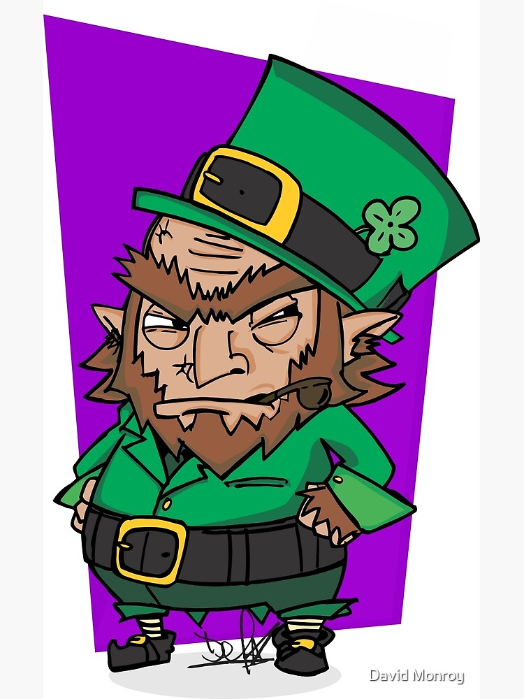 "leprechaun movie fanart" Art Print by davidmonroy975 Redbubble