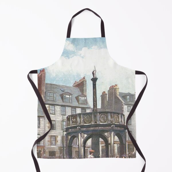 Item preview, Vintage Illustration of the Merkat Cross, Aberdeen designed and sold by yourscotland.