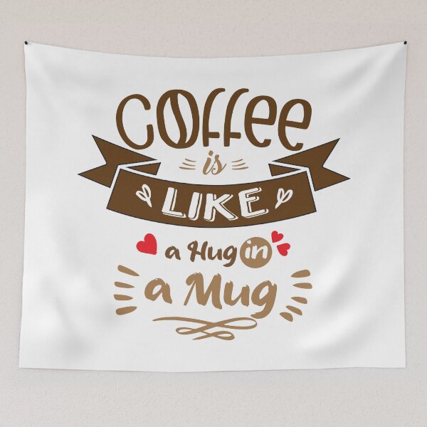 Item preview, Coffee is Like A Hug in A Mug Funny Coffee Quote designed and sold by TH3--DESIGNER.