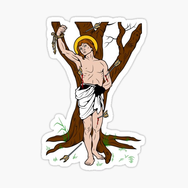 ST SEBASTIAN Sticker
