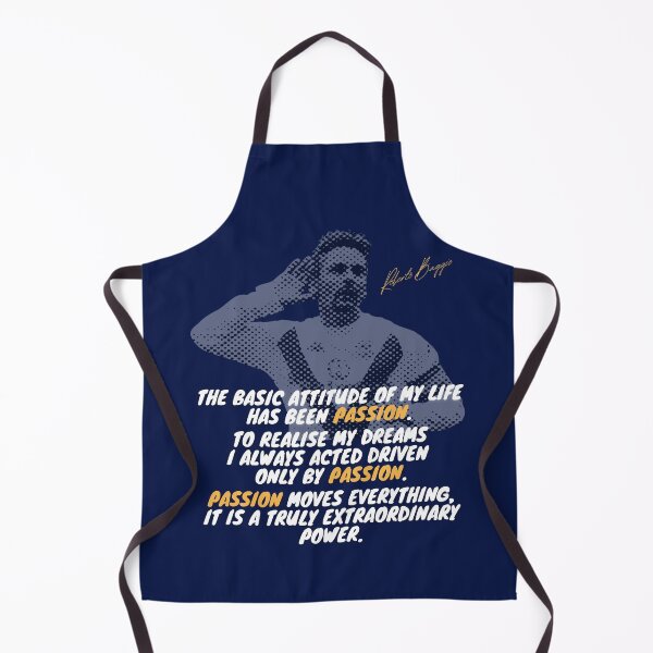 Item preview, Roberto Baggio Divin Codino Football Quote Passion Motivation English designed and sold by FootballQuotes.