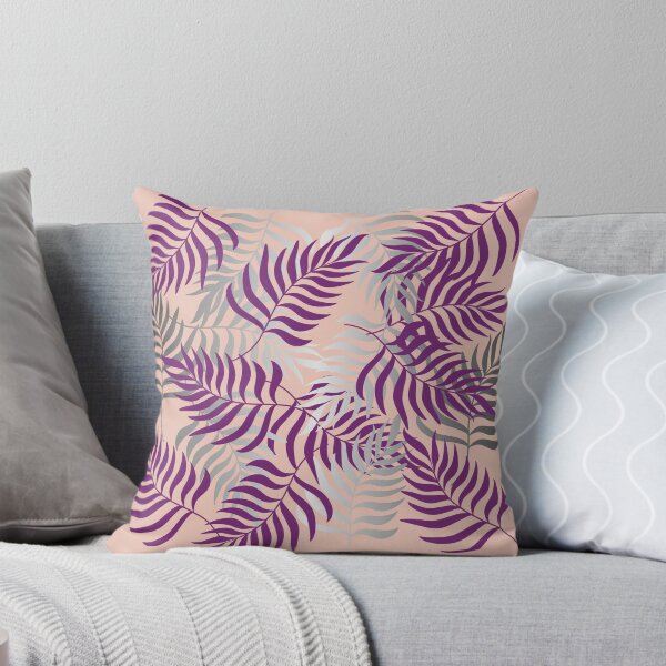 Artikelvorschau, Blatt Abstrakt Silber und Lila entworfen und verkauft von PurpleCanvas.