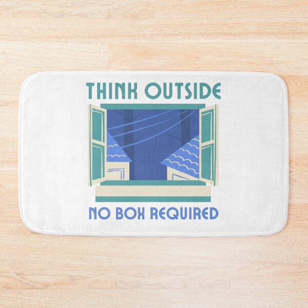 Item preview, Think Outside No Box Required designed and sold by SweetAndSpice.