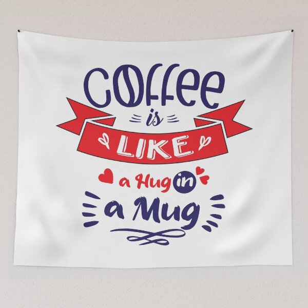 Item preview, Coffee is Like A Hug in A Mug Funny Coffee Quote designed and sold by TH3--DESIGNER.