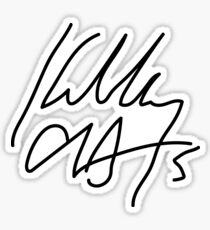 USWNT KELLEY O'HARA SIGNATURE Sticker