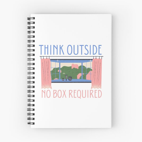 Item preview, Think Outside No Box Required designed and sold by SweetAndSpice.
